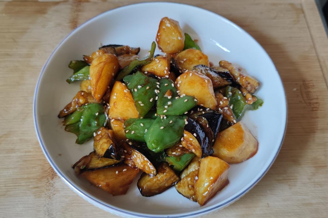 超级下饭的地三鲜