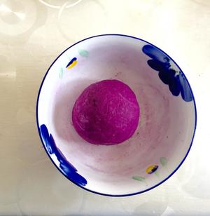 紫薯胡萝卜花样馒头的做法 步骤4