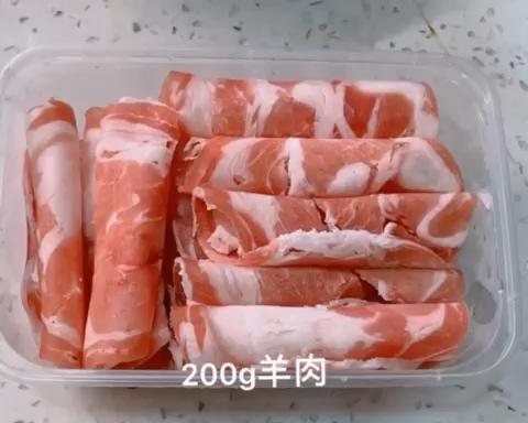 酸菜羊肉烫饭的做法