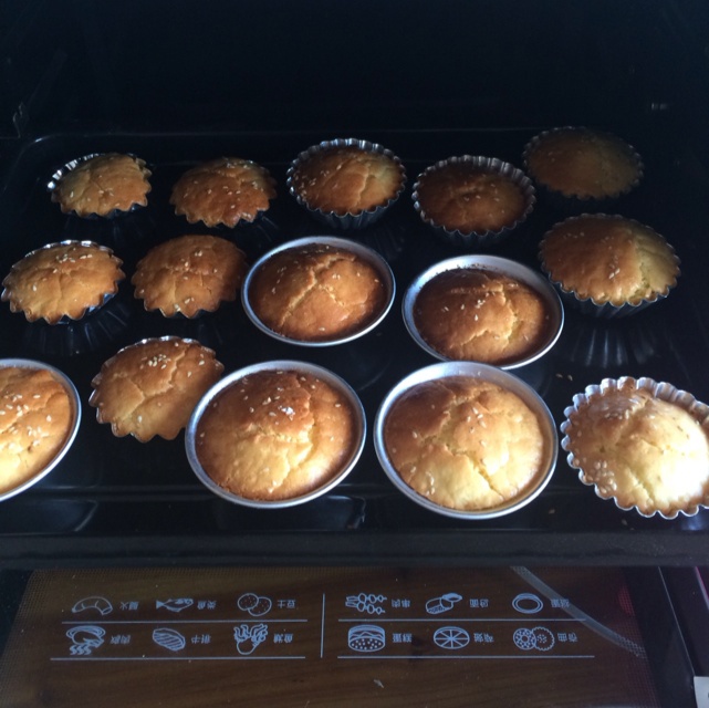 不会回缩的纸杯蛋糕--海氏烤箱定制