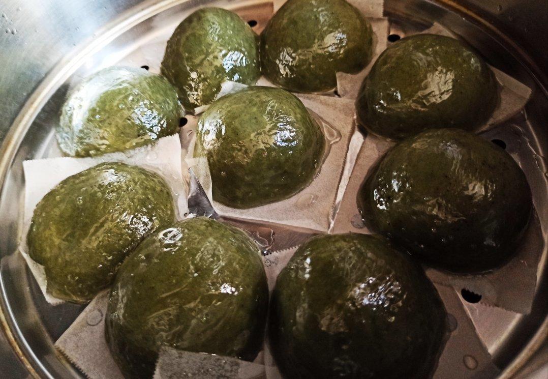 香煎艾团（含艾草粉的制作）