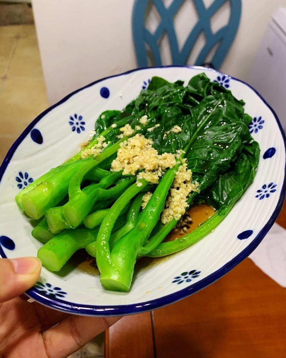 白灼芥蓝