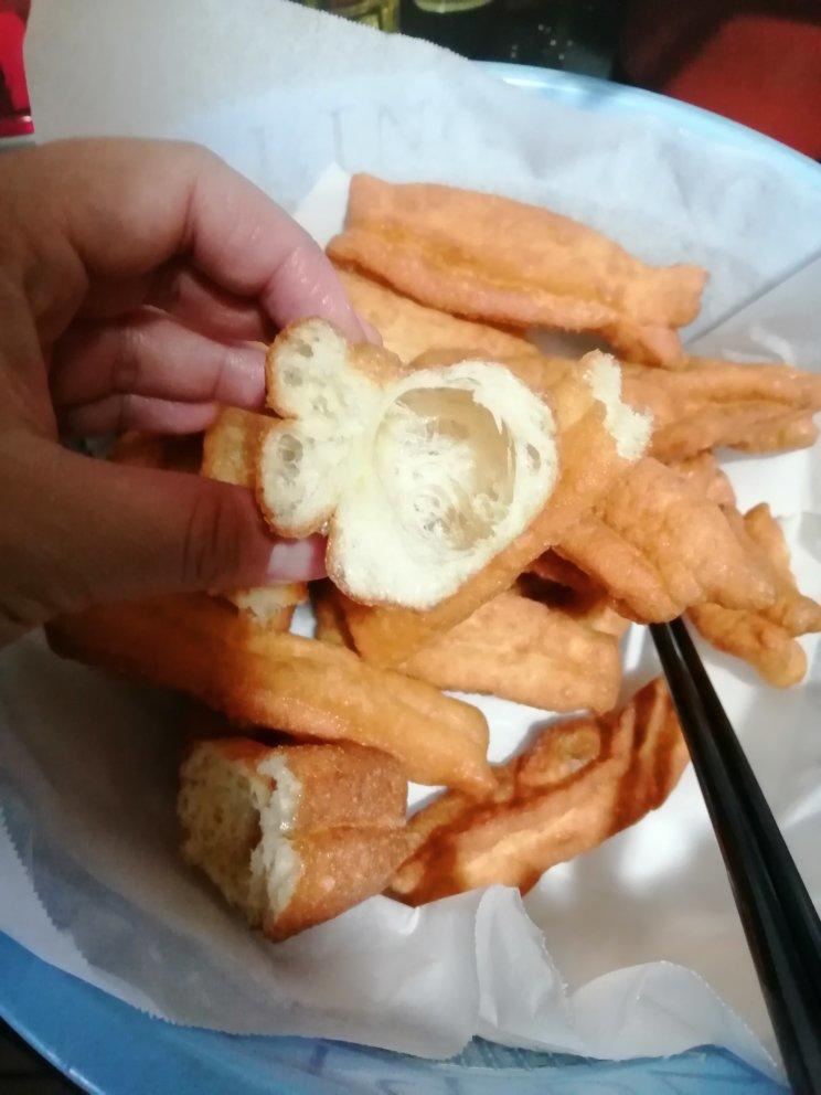 自制无泡打粉油条