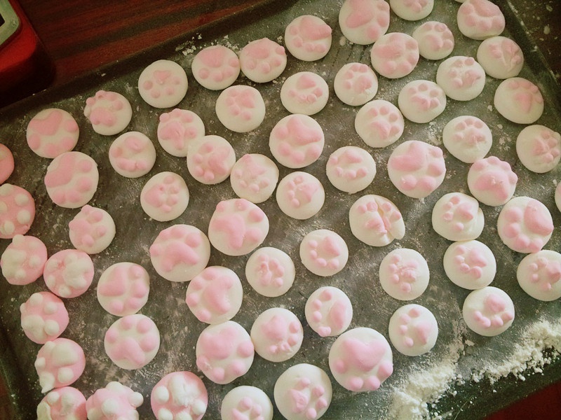猫爪棉花糖
