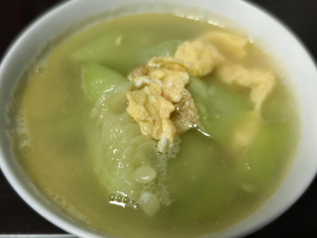 丝瓜鸡蛋汤