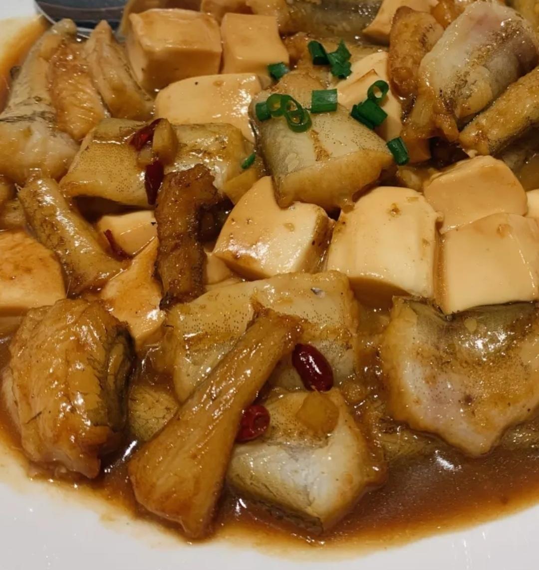 念念不忘必有回响的黄鱼烧豆腐