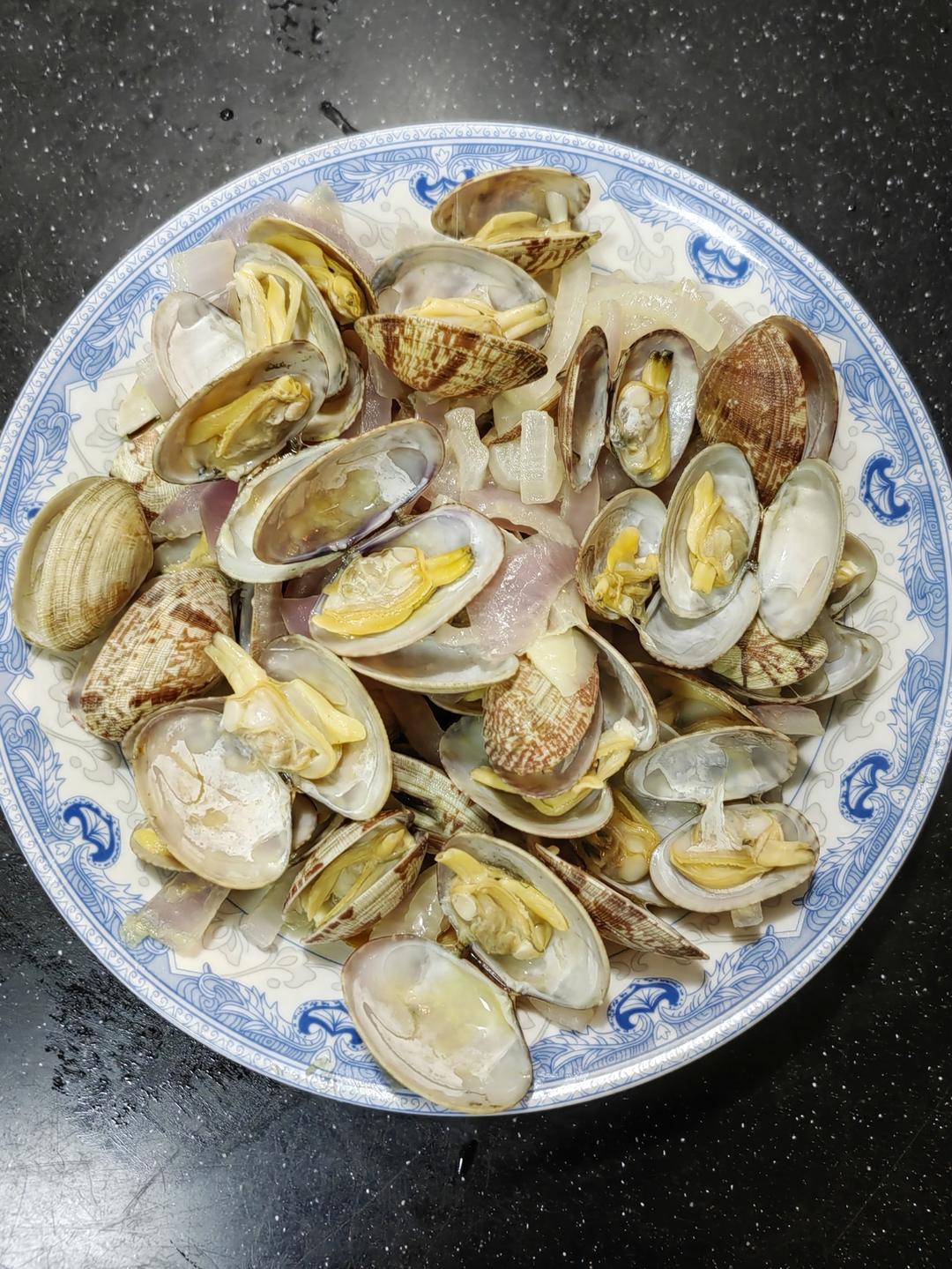 洋葱干煎蛤蜊