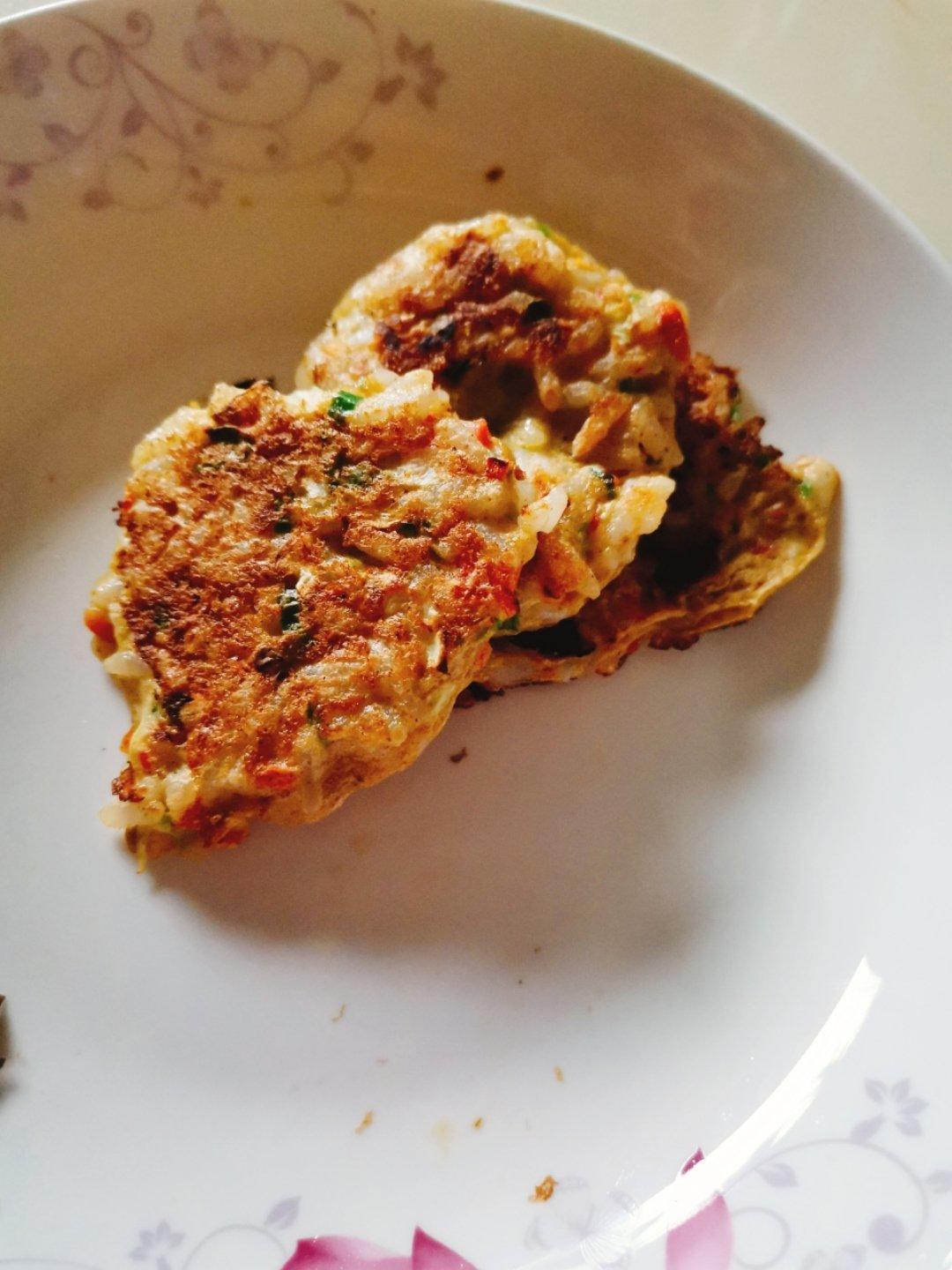 8分钟 剩米饭饼