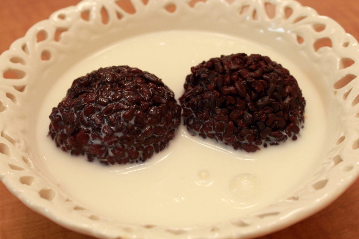 牛奶黑糯米甜甜