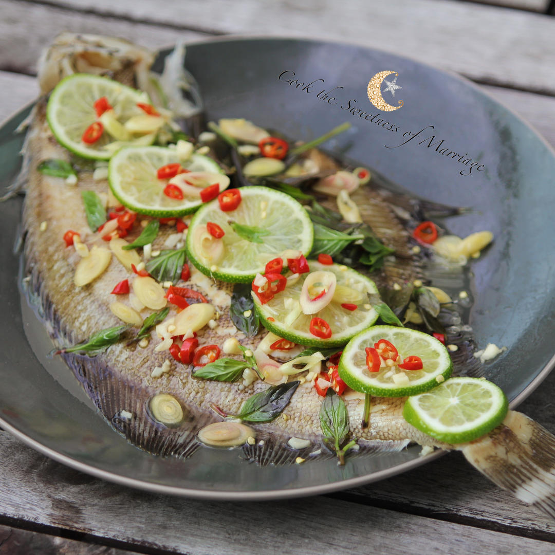 泰式青柠檬蒸鱼