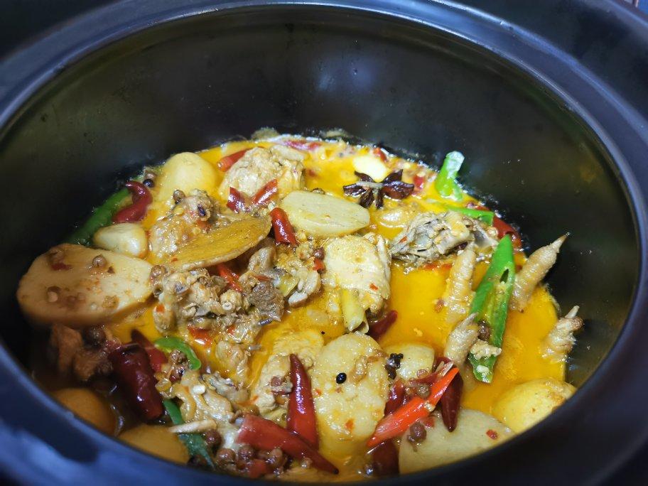 跟妈妈偷学的芋儿鸡，老公说可以去开店了