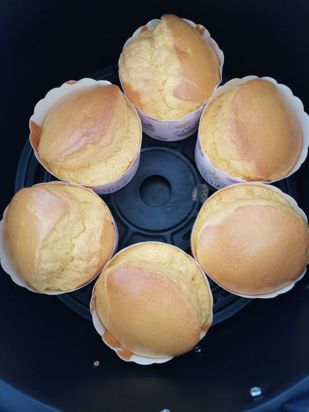 空气炸锅纸杯蛋糕