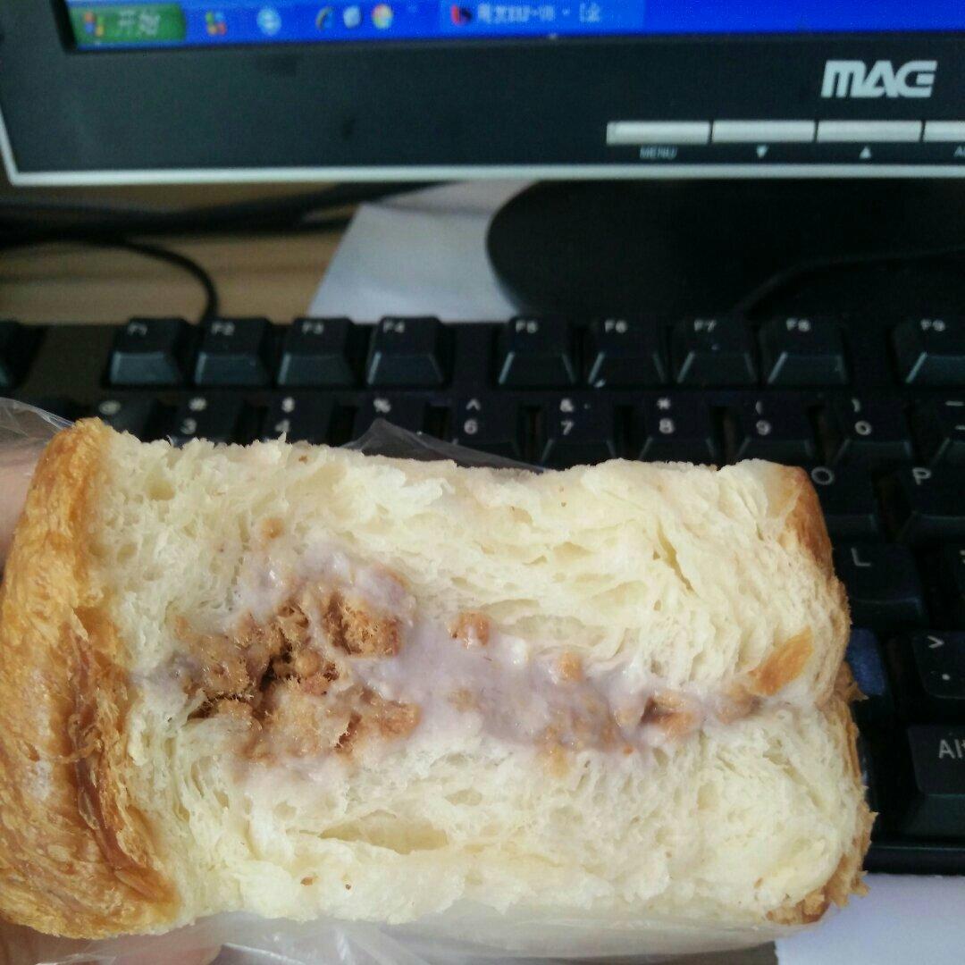 芋泥肉松吐司