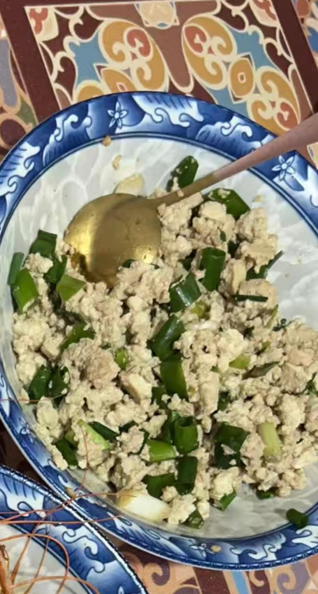家庭版小葱拌豆腐😋