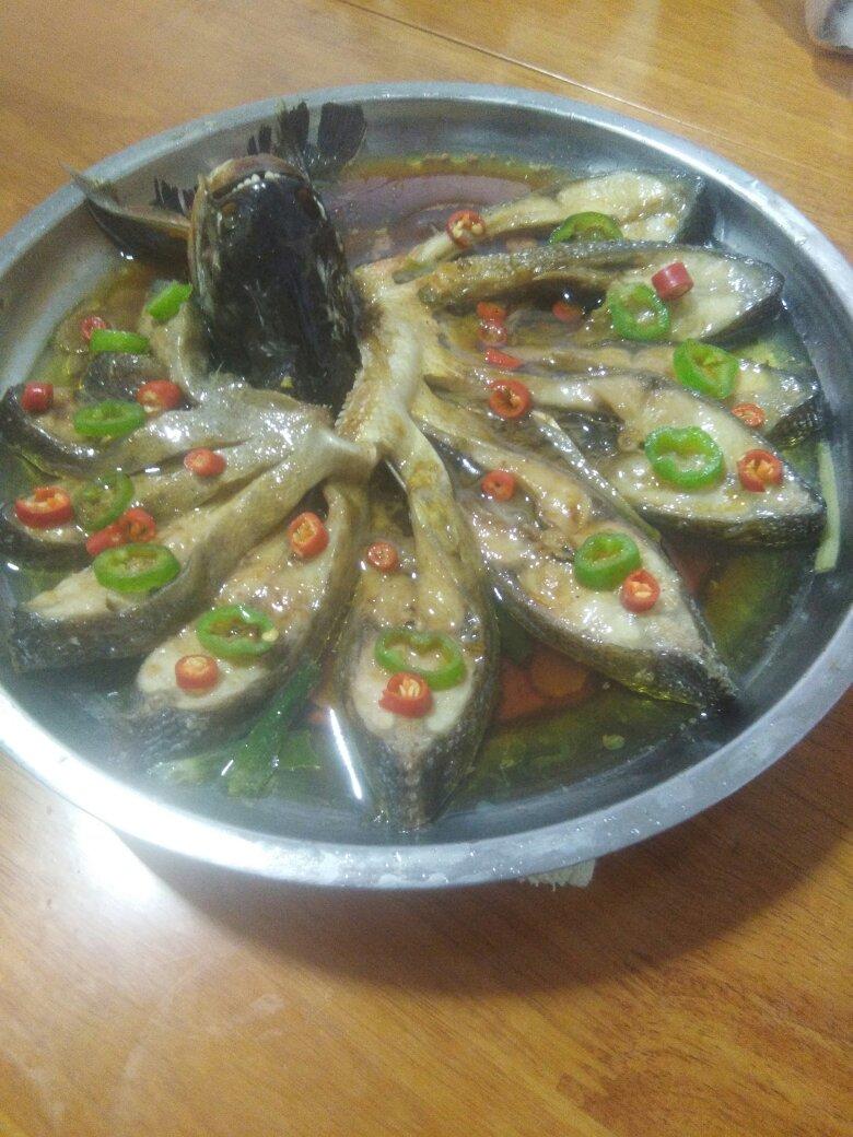 孔雀开屏清蒸鱼