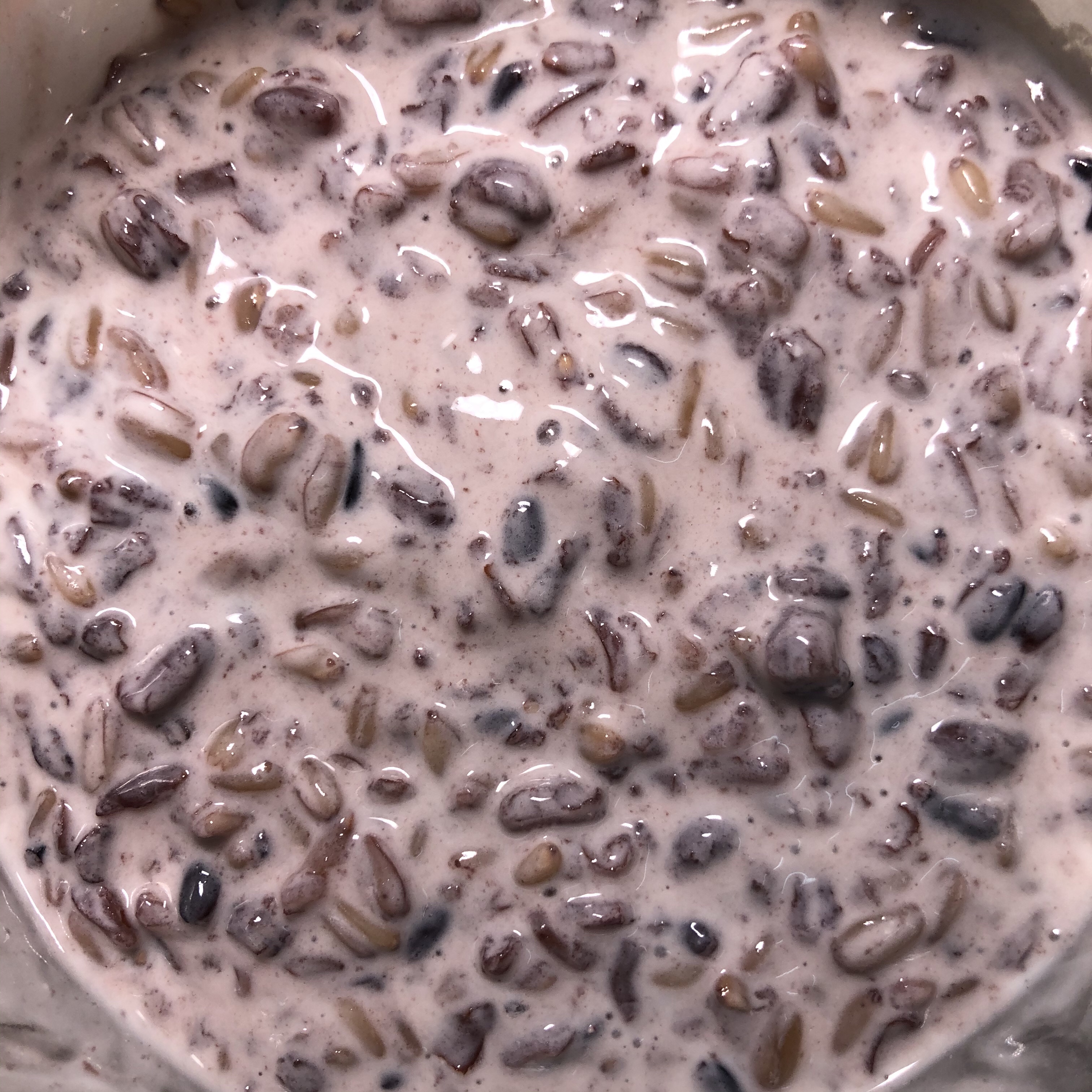 燕麦米杂粮水果酸奶布丁🍮的做法 步骤4