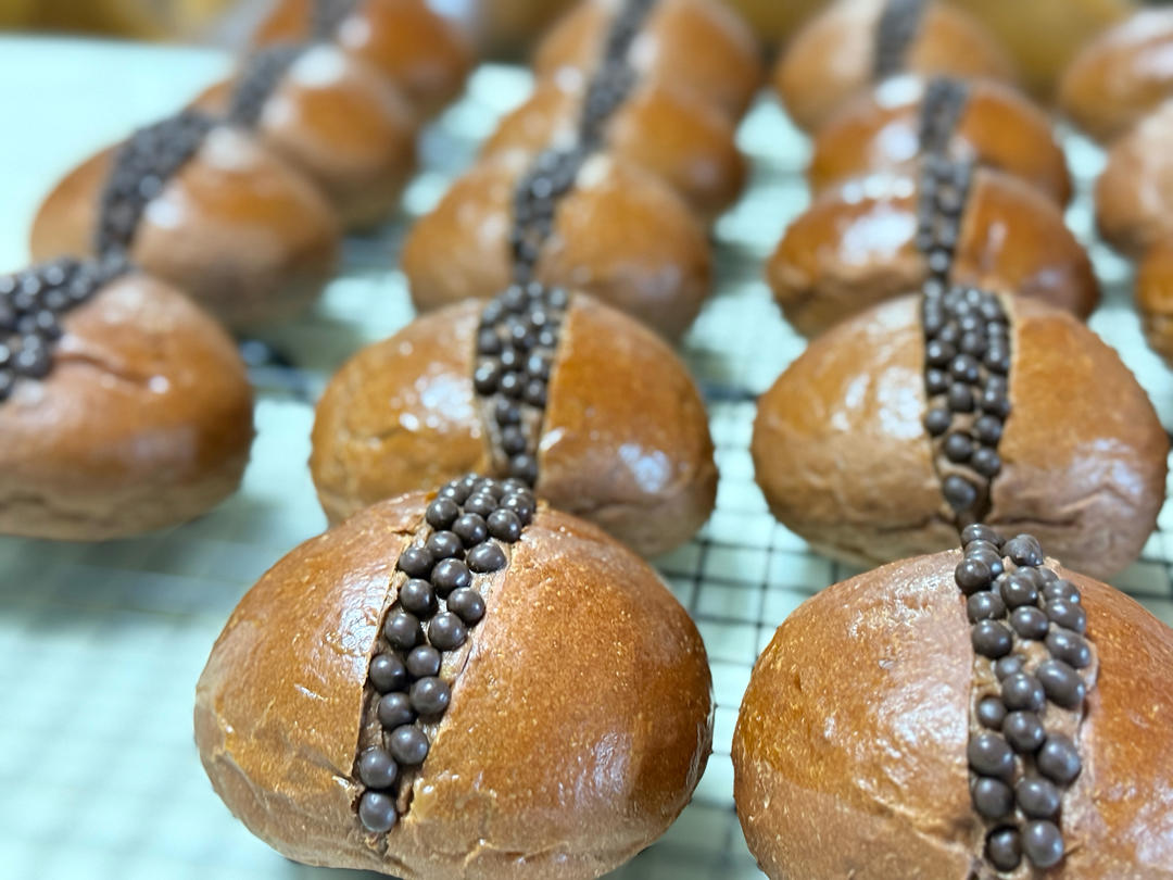 巧克力脆脆珠面包｜巧克力脑袋狂喜