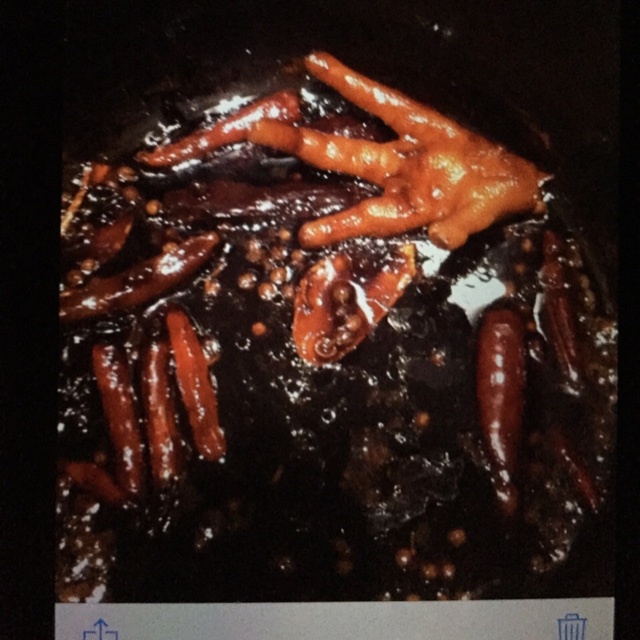 香辣卤鸡爪