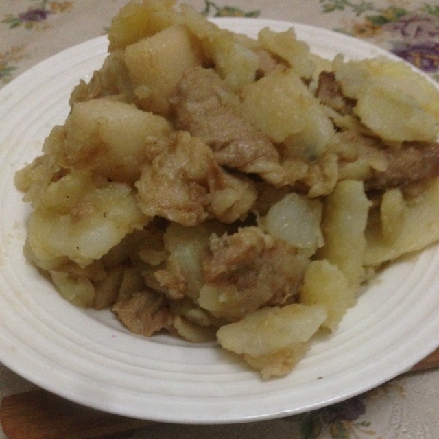 土豆烧肉