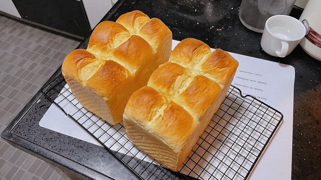 奶香超浓郁的淡奶油吐司（消灭淡奶油）