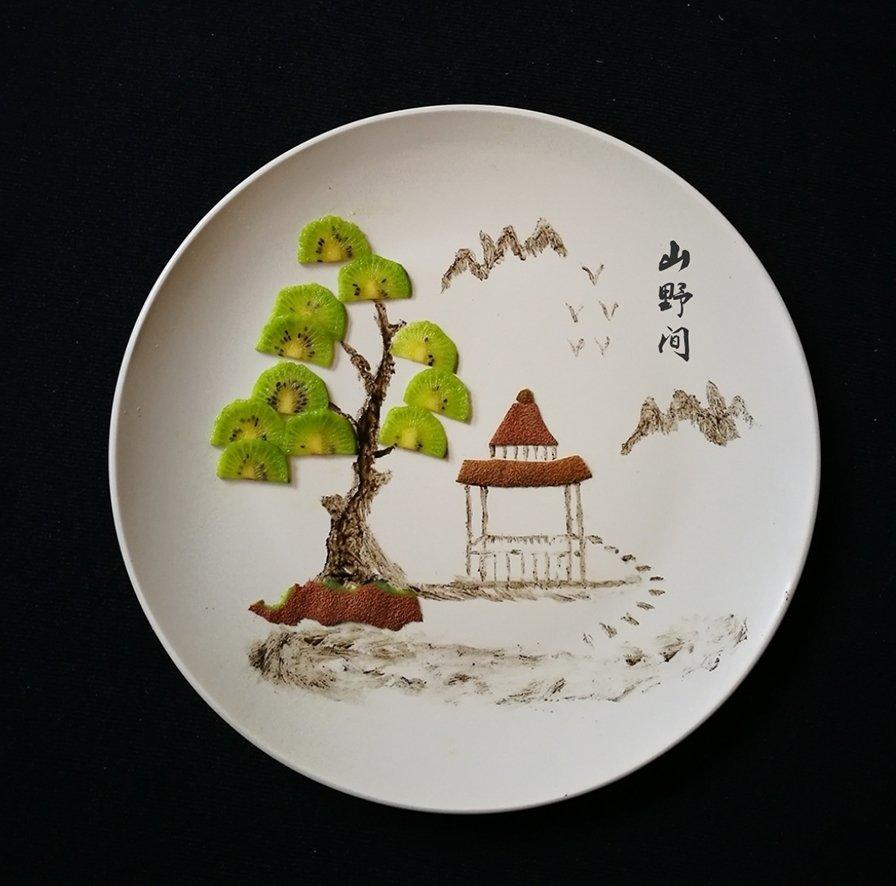 我的蔬果盘画（花鸟虫草集）