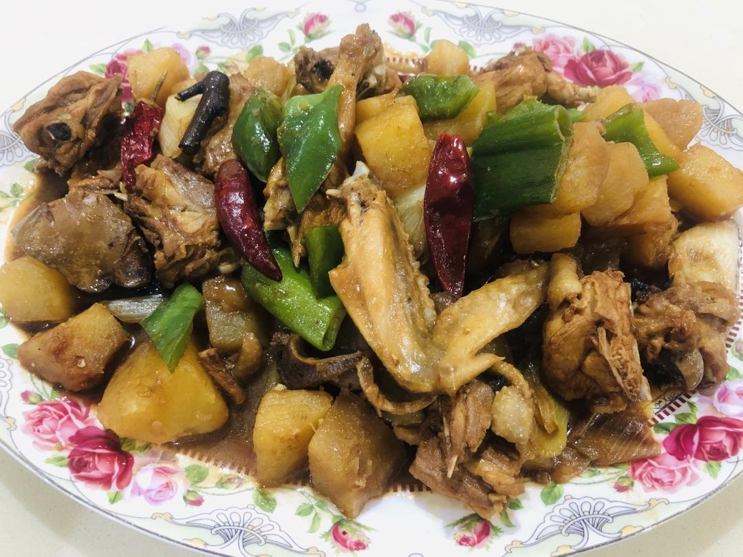 不辣版大盘鸡