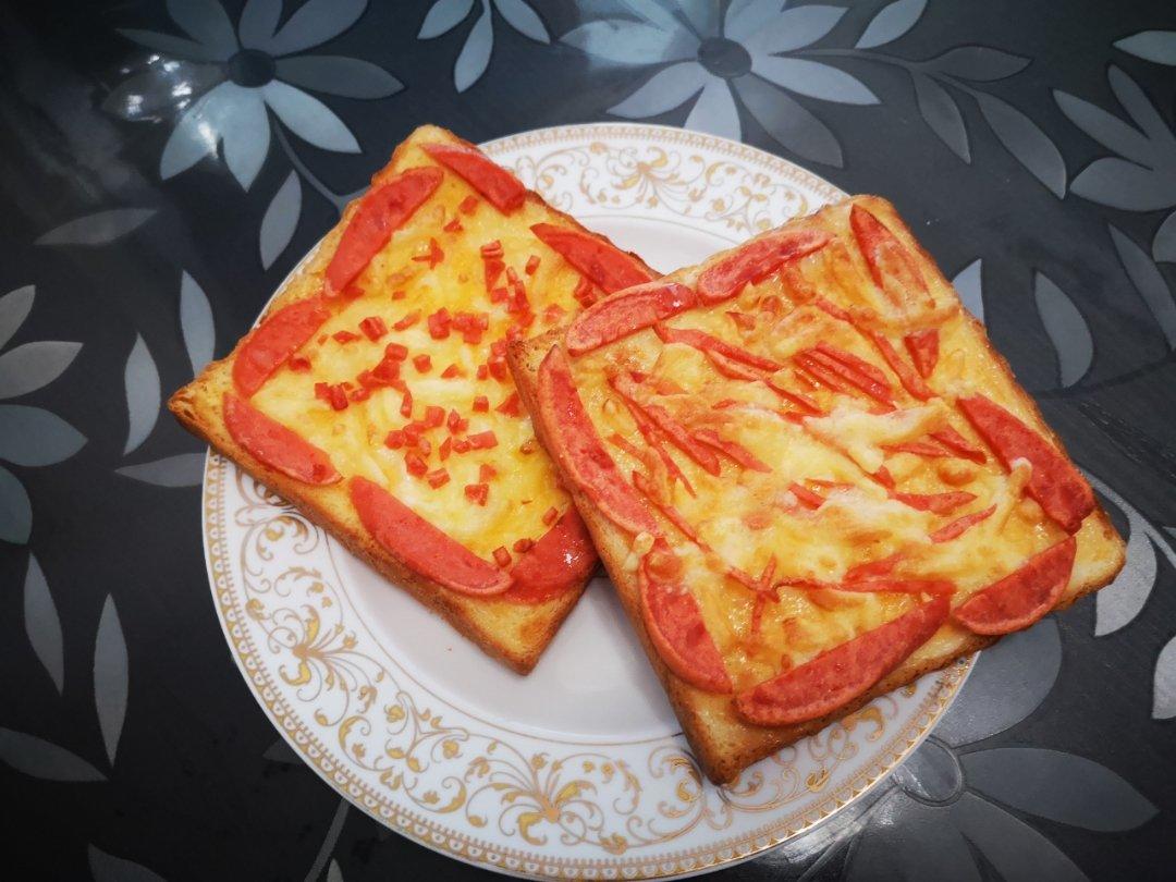 真的好好吃❗️芝士火腿葱香岩烧吐司🍞