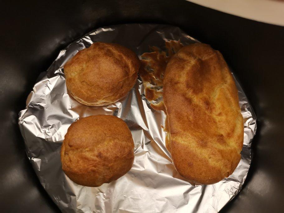 空气炸锅奶油泡芙