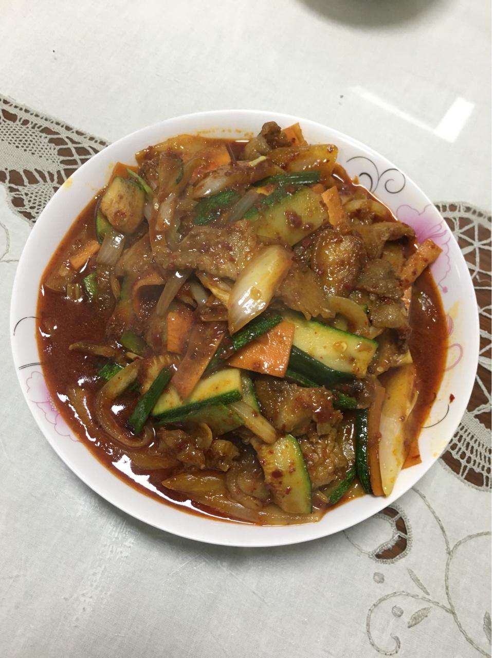 #白老师家常菜学习笔记# 冰冻五花肉复苏术--辣炒五花肉