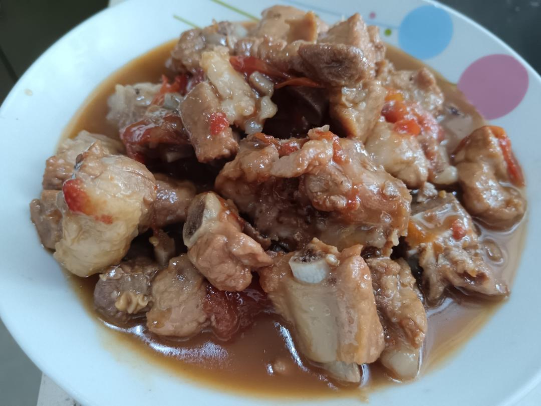 舔盘番茄排骨