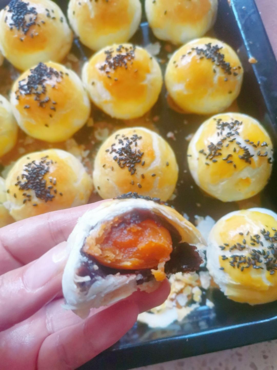 最详细的蛋黄酥方子修订版（新手必看）