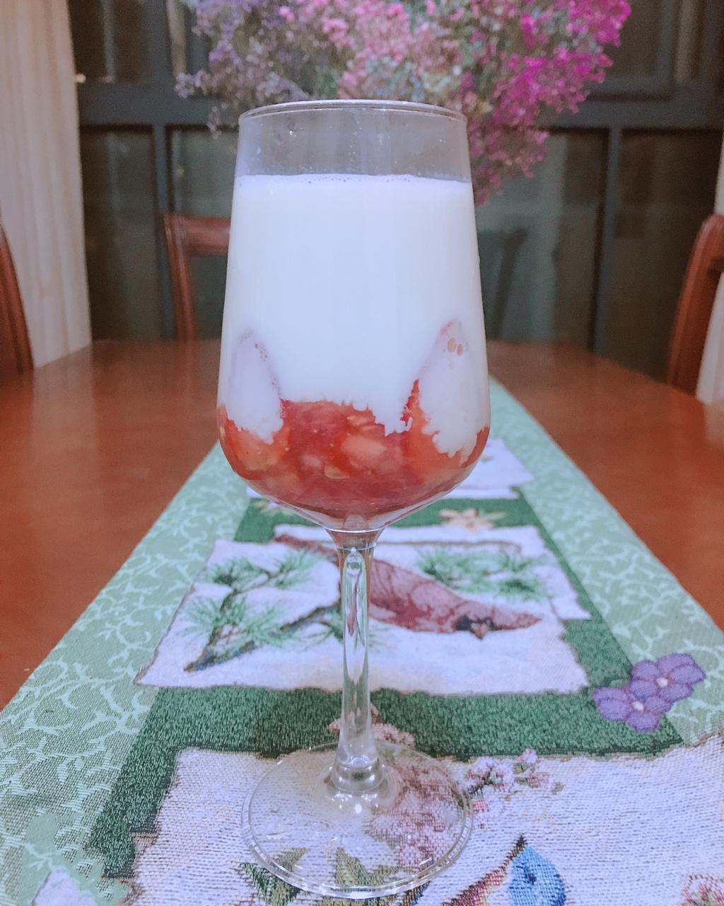 🍓火爆ins的草莓牛奶🥛