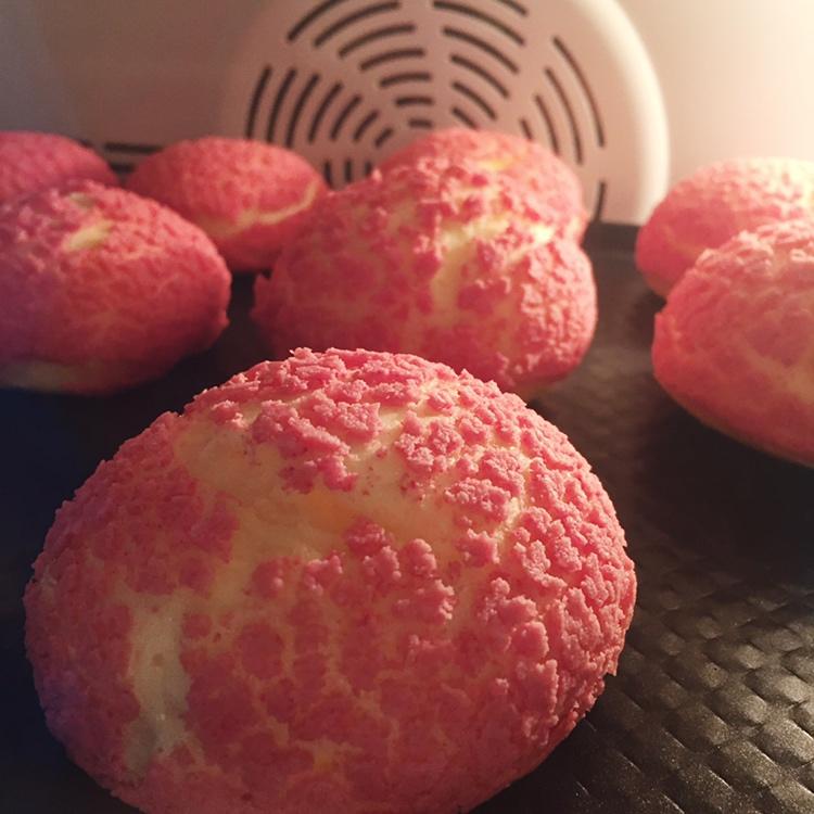 香草酥皮泡芙