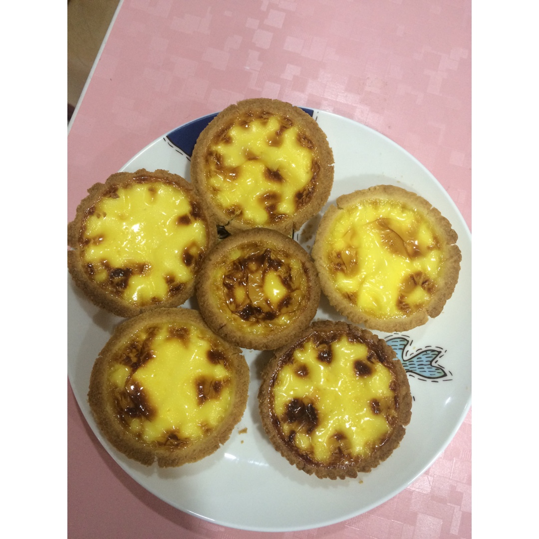 【视频食谱】不用开酥的曲奇蛋挞