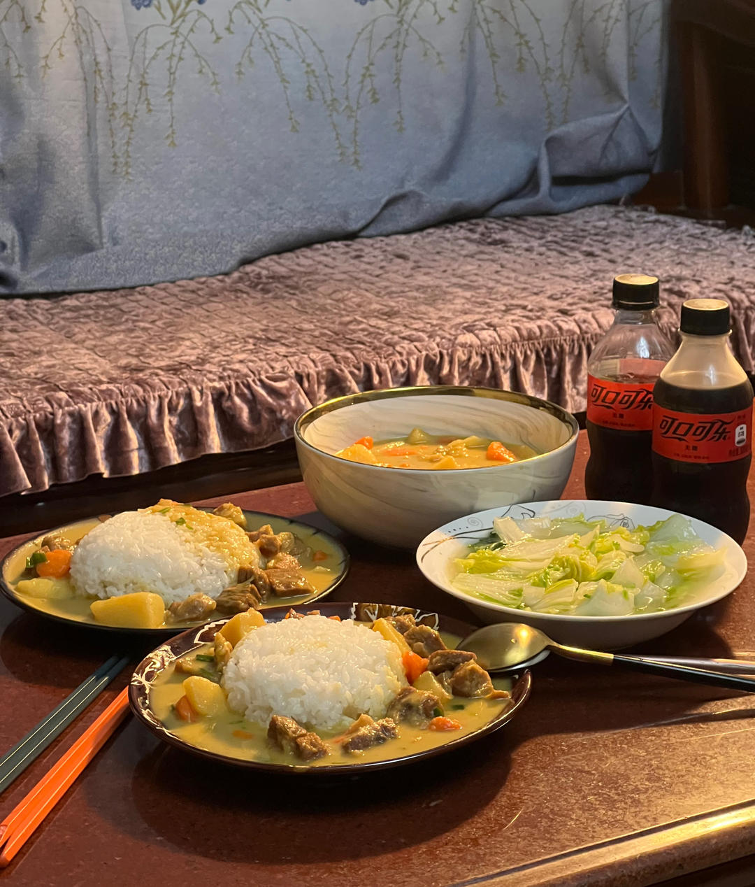 咖喱牛腩（电压力锅）