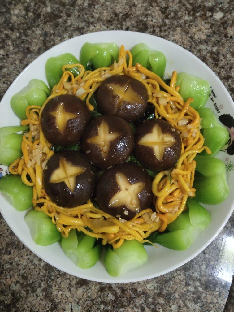 蚝油香菇青菜