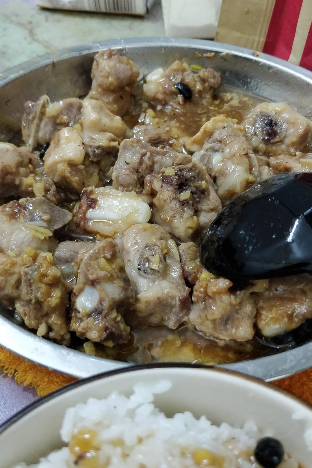 豆豉蒸排骨