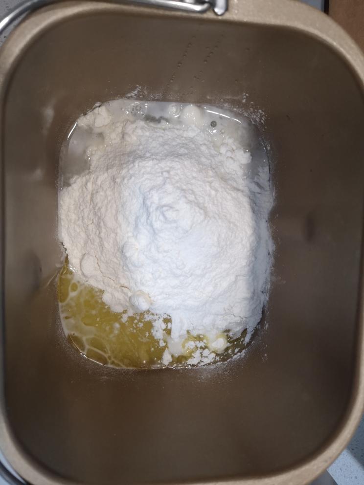纯奶手撕吐司的做法 步骤1