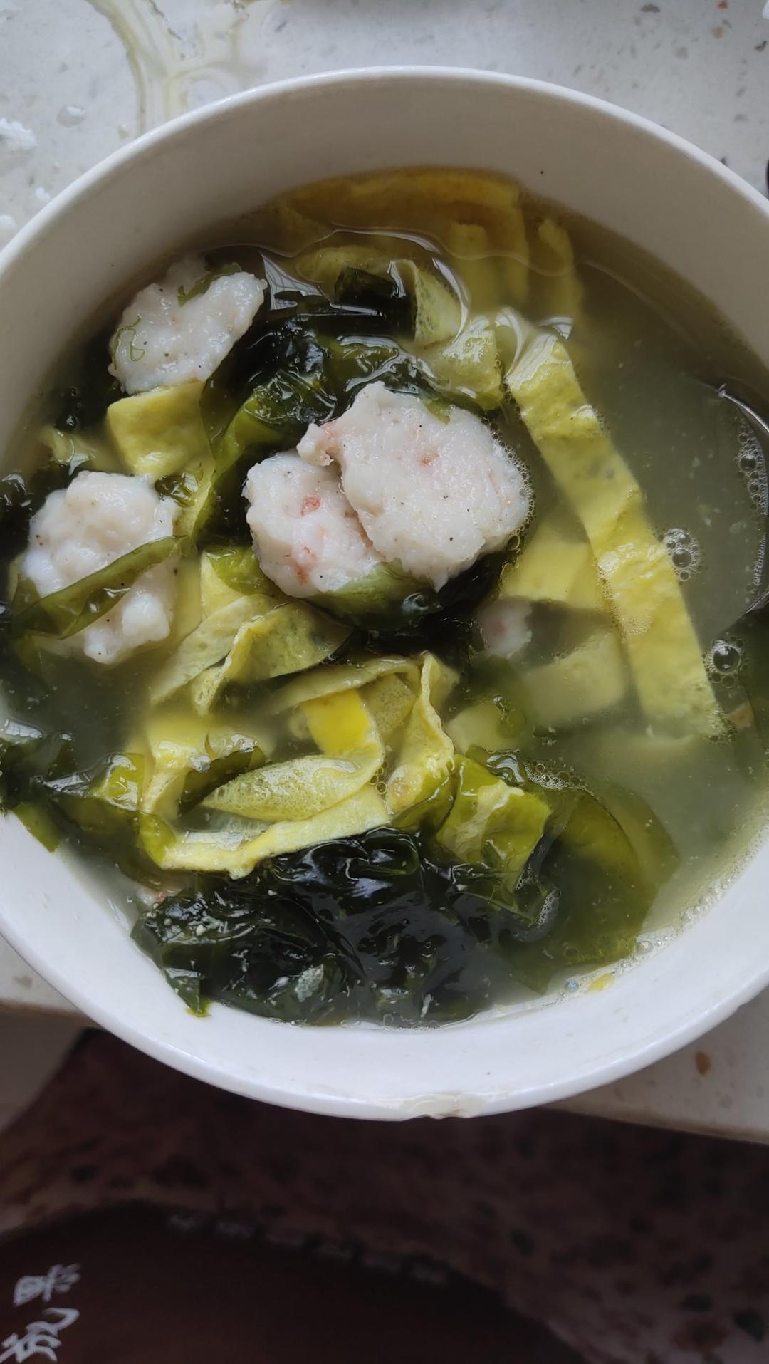 鲜嫩Q弹的虾滑--附虾滑汤做法
