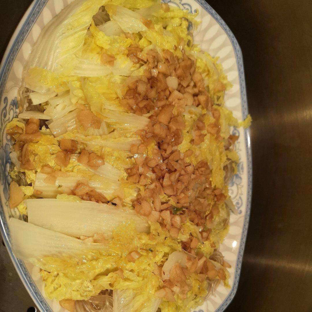 蒜蓉粉丝蒸娃娃菜