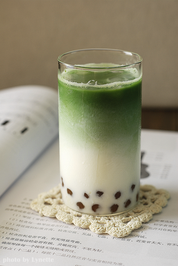 无糖抹茶拿铁