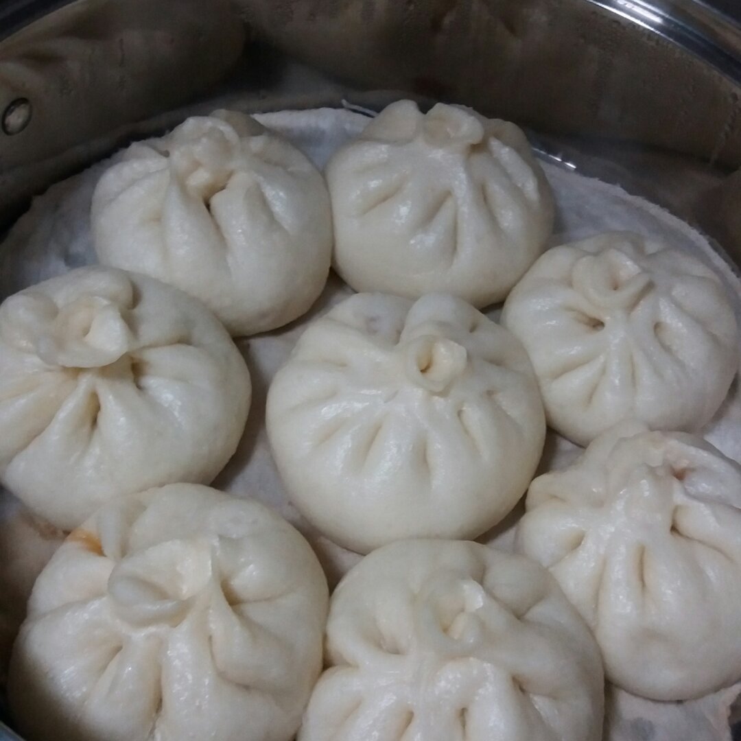 酱肉冬瓜包子Steamed Dumplings Pork & Mellon
