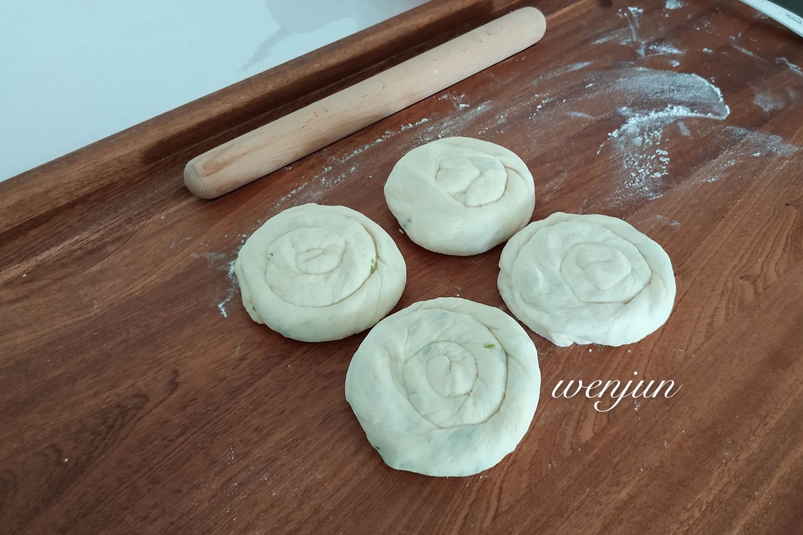 黄油葱香烙饼（发面）的做法 步骤17