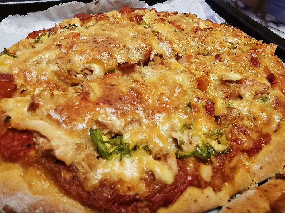 金枪鱼火腿pizza