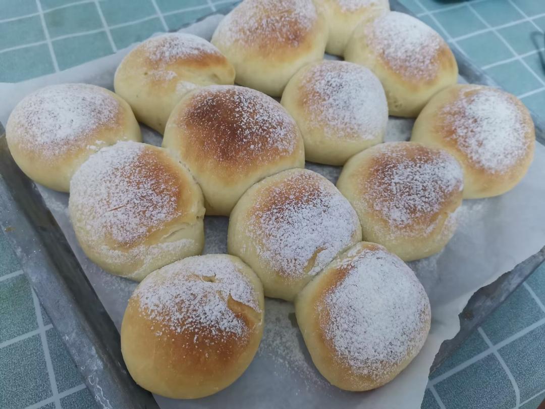 💯牛奶面包卷超级松软