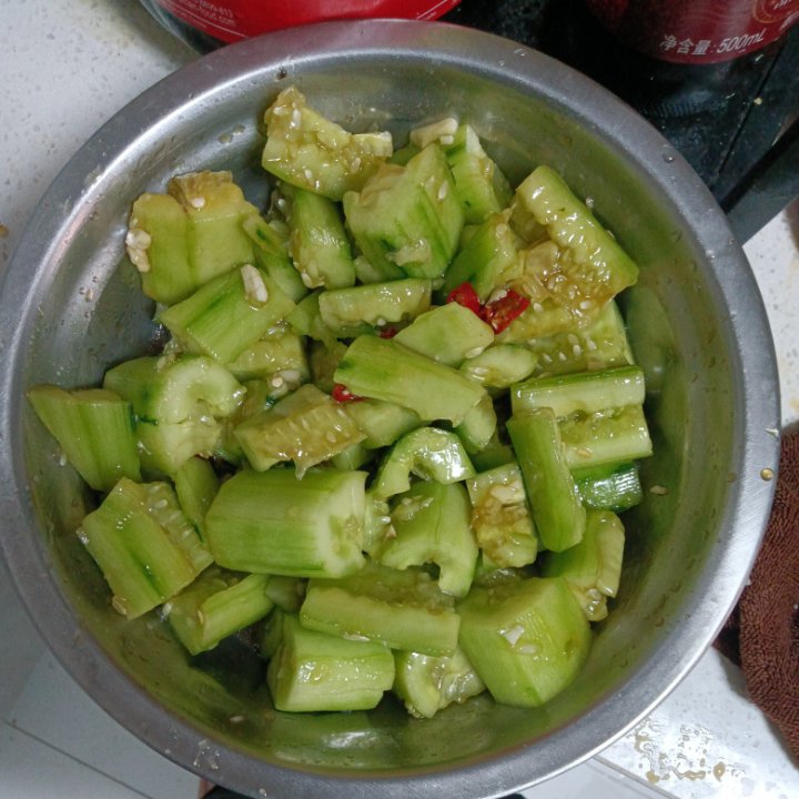 赞不绝口拍黄瓜🥒