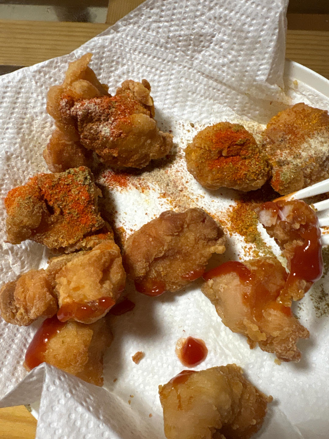 自制油炸鸡米花