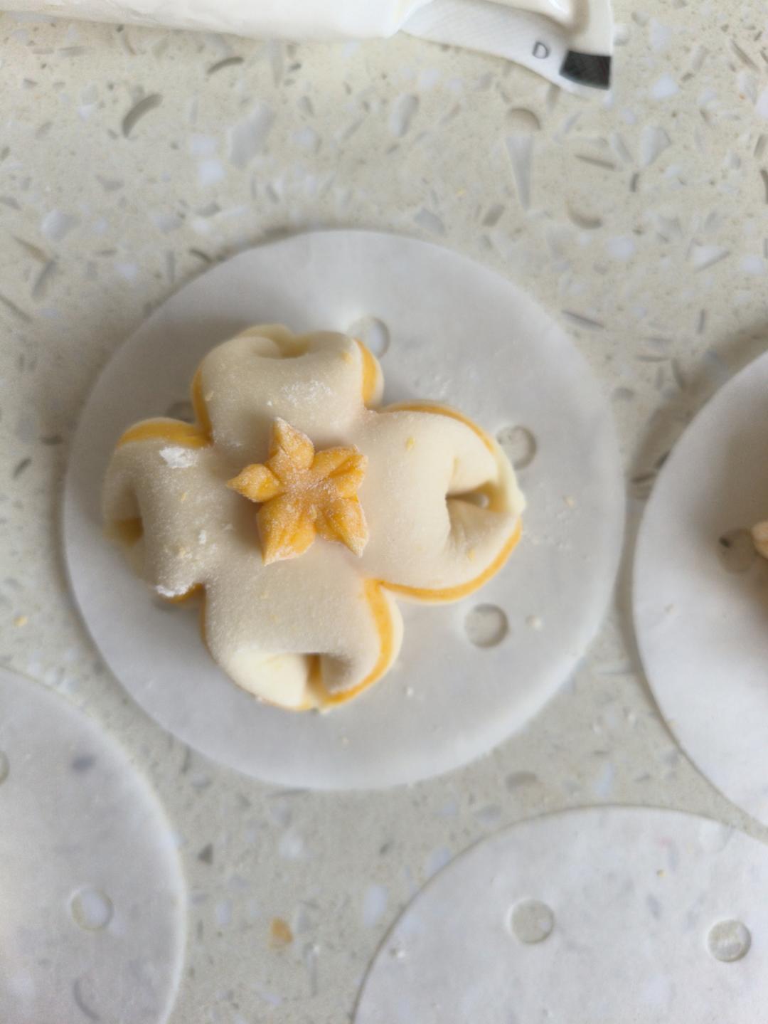 小清新花朵馒头