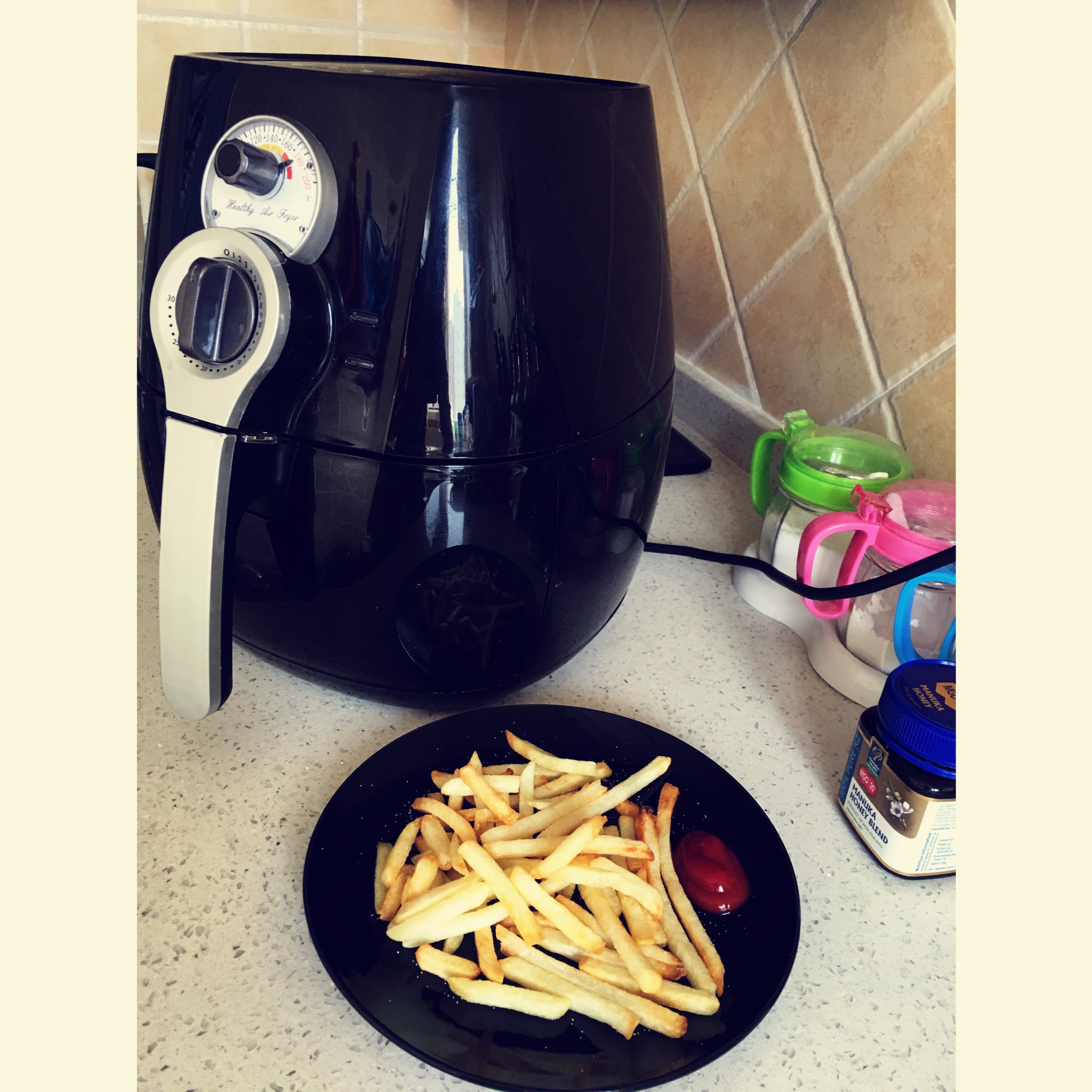 空气炸锅の速冻薯条