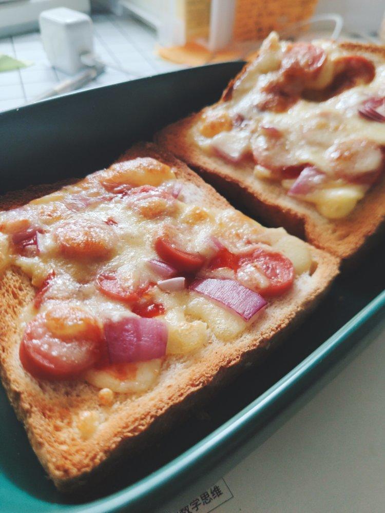 一人份吐司披萨【最好吃的披萨·快手营养早餐】